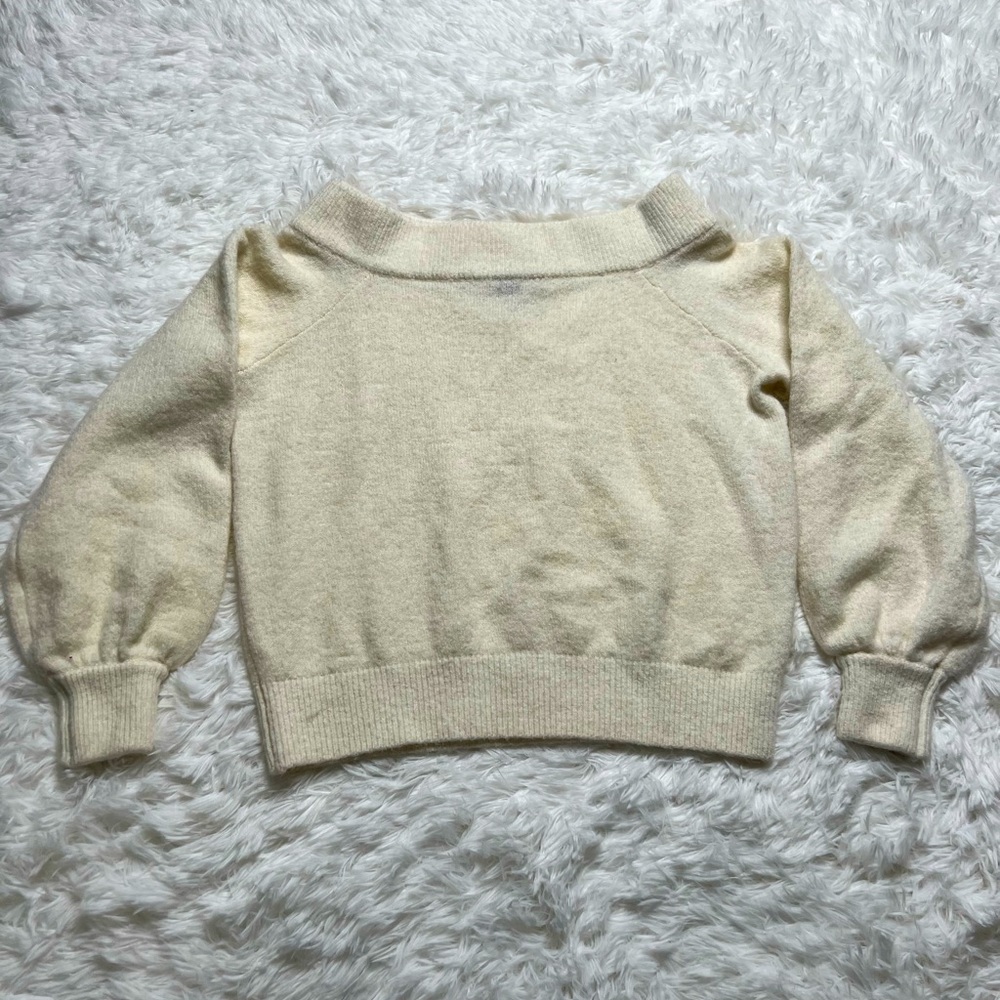 H&M Divided Chunky Off Shoulder Long Sleeve Sweater Womens XS